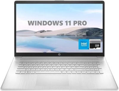HP 17 Laptop, 17.3” HD+, Intel Quad Core i3-1125G4 Processor,