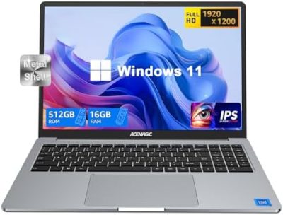ACEMAGIC Laptop Computer 16 inch FHD Display, 16GB RAM 512GB