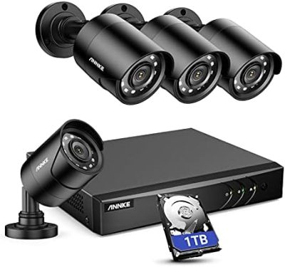 ANNKE 8CH H.265+ 3K Lite Wired Surveillance Security Camera System