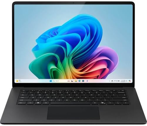 Microsoft Surface Laptop (2024), Windows 11 Copilot+ PC, 13.8″ Touchscreen Display, Snapdragon X Eli…
