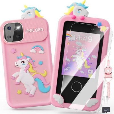 Kids Smart Phone Toys for Girls,Unicorn Gift Toys for Girls