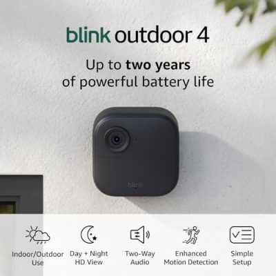 Certified Refurbished Blink Outdoor 4 (4th Gen) – Wire-free smart