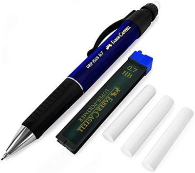 Faber-Castell Grip Plus Mechanical Pencil - 0.7mm - Blue Barrel