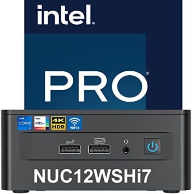 Intel NUC 12 Mini PC Kit NUC12WSHi7 (12-Core i7-1260P 16GB