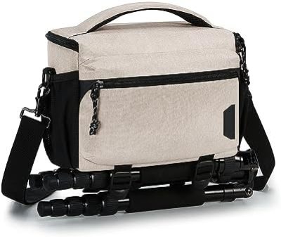 BAGSMART Small Camera Bag for Photographers, Compact Camera Shoulder Bags