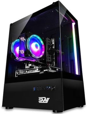 SAAV X2 Prebuilt Gaming PC Desktop - Intel Core i5