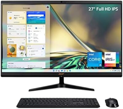 Acer Aspire C27-1700-UA91 AIO Desktop | 27" Full HD IPS