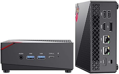 ACEMAGICIAN [Dual LAN Mini PC] AMD Ryzen 7 5700U Mini PC (8C/16T, up to 4.3Ghz) 32GB DDR4 512GB NVMe…