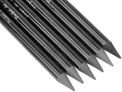 6pcs Woodless Pencil Set - Graphite Pencil HB 2B 4B