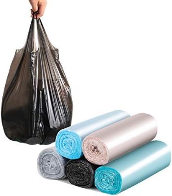 Trash Bags, 5 Rolls/100 Counts Small Garbage Bags for Office,