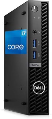 Dell Optiplex 7010 Micro Desktop Computer, Intel i7-12700K, 64GB RAM,