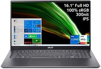 Acer Swift 3 Thin & Light Laptop 16.1" Full HD
