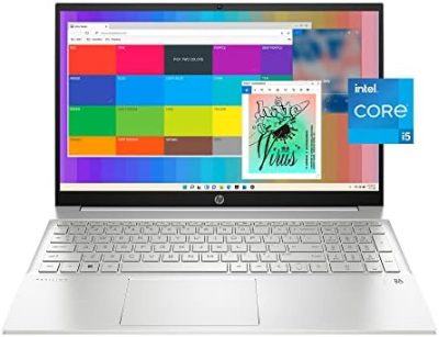 HP Pavilion 15 inch Laptop, FHD Touchscreen, 13th Generation Intel