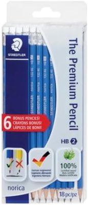 Staedtler The Premium Pencil norica HB #2 Graphite Pencils 18