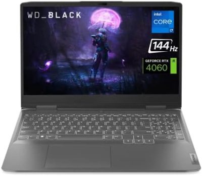 Lenovo LOQ Gaming Laptop, NVIDIA GeForce RTX 4060, Intel 13th