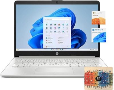 HP 14 inch Laptop for Student and Business, Intel Quad-Core