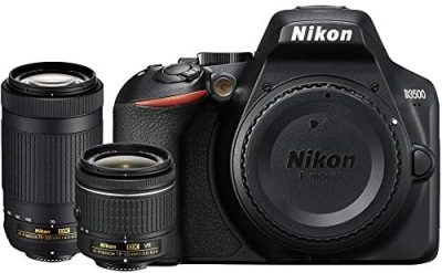 Nikon D3500 24.2MP DSLR Camera w/AF-P 18-55mm VR Lens &