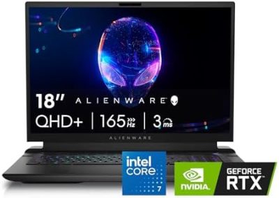 Alienware M18 Gaming Laptop - 18-inch QHD+ 165Hz 3ms Display,