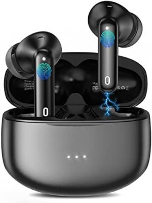 A40 Pro Wireless Earbuds, 50Hrs Playtime Bluetooth Earbuds Built in