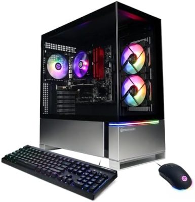 CyberPowerPC Gamer Master Gaming PC, 16GB DDR4, 500GB PCIe Gen4