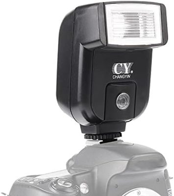 FocusFoto YINYAN CY-20 Universal Hot Shoe On-Camera Flash Speedlite Electronic