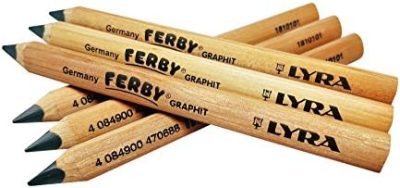 Lyra Ferby Short Tri grip Triangular Children Kindergarten Pencils, School