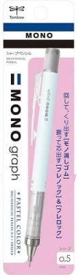 Tombow Mechanical Pencil, Monograph Pastel Color 0.5mm, Ice Blue (DPA-136A)