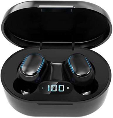 Wireless Earbuds, Bluetooth 5.3 Headphones HiFi Deep Bass with Mic