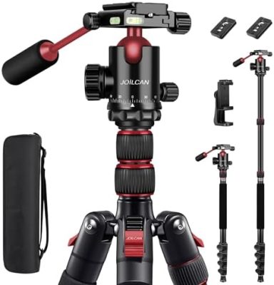 Tripod for Camera, 83" Camera Tripods & Monopods with Metal