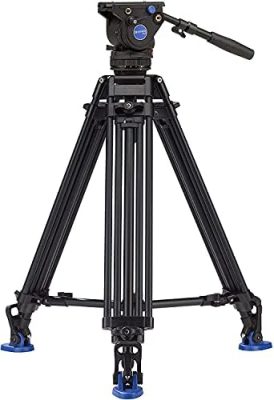 Benro BV4 Pro Twin Leg Aluminum Video Tripod Kit (BV4PRO)