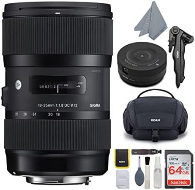 Sigma 18-35mm F1.8 Art DC HSM Lens for Canon DSLR
