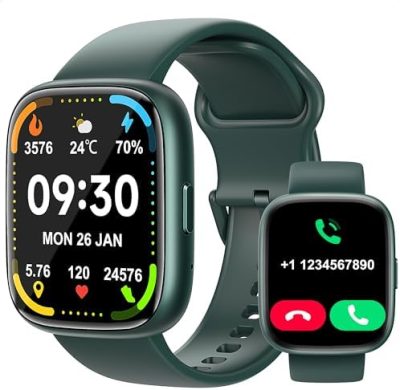 Smart Watch Bluetooth Call - Alexa Built-in 1.83" HD Screen