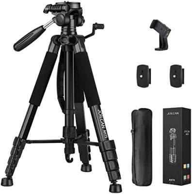 JOILCAN Tripod Camera Tripods, 74" Tripod for Camera Cell Phone