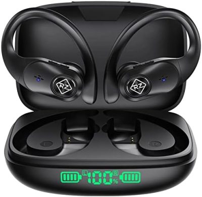 Wireless Earbuds Bluetooth Headphones Wireless Charging Case LED Display 40H