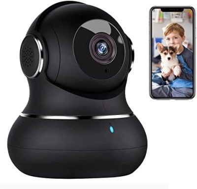 litokam 2K Indoor Security Camera, 360° Cameras for Home Security