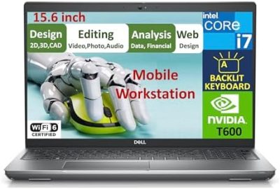 Dell Precision 3571 15.6" FHD Workstation Laptop (14-Core Intel i7-12800H,