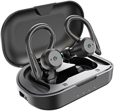 APEKX Bluetooth Headphones True Wireless Earbuds with Charging Case IPX7