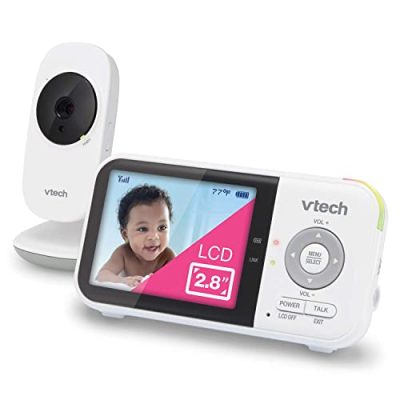 VTech VM819 Baby Monitor with Camera and Audio, 2.8” Screen