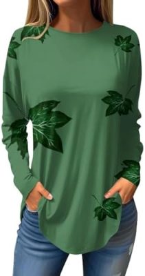 Trendy Long Sleeve Tops for Women 2025 Trendy Womens Tops