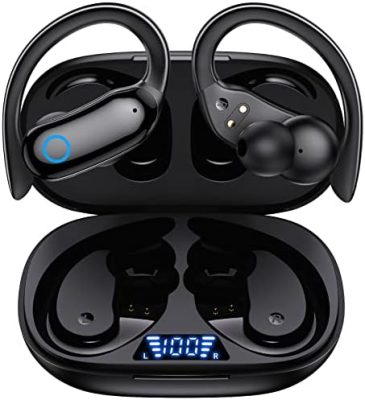 GNMN Bluetooth Headphones Wireless Earbuds 80hrs Playback Ear Buds IPX7