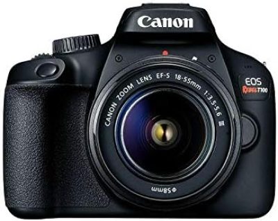 Canon EOS Rebel T100 / 4000D DSLR Camera (w/ 18-55