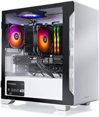Thermaltake Glacier i350 Gaming Desktop (Intel Core i5-12400F, ToughRam Z-ONE