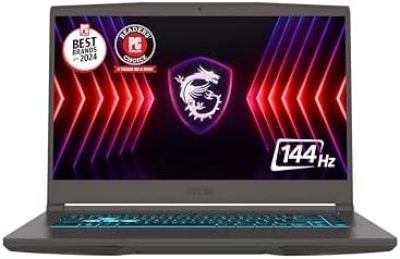 MSI Thin 15 15.6” 144Hz FHD Gaming Laptop: Intel Core