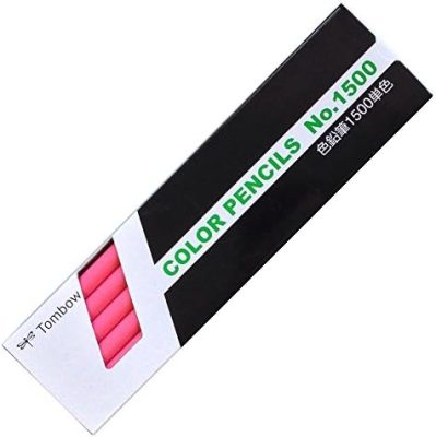 Tombow Colored Pencils, 1500 Solid Color, Peach 1 Dozen 1500-22