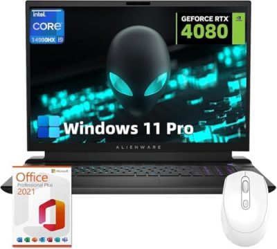 Alienware M18 R2 Gaming Laptop, 18" 165Hz QHD+ Display, Intel