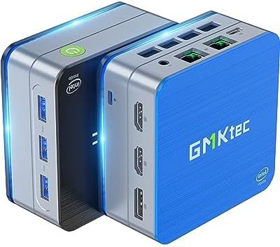 GMKtec Desktop Mini PC Intel N100 Windows 11 Pro 12GB