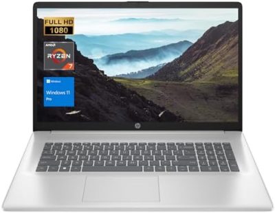 HP Essential 17.3" FHD Business Laptop, AMD Ryzen 7 7730U,