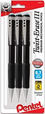 Mechanical Pencil, Pentel Twist Erase .7 MM, Twist-Erase III Automatic,
