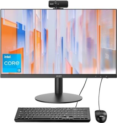 MSI All-in-One Computer Desktop, 23.8" FHD IPS Display, 32GB Memory,1TB