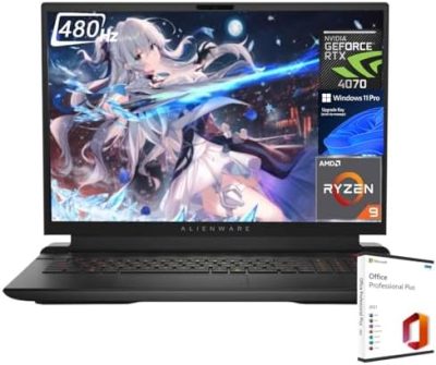Alienware M18 Gaming Laptop Computer - 18" WUXGA 480Hz Display,